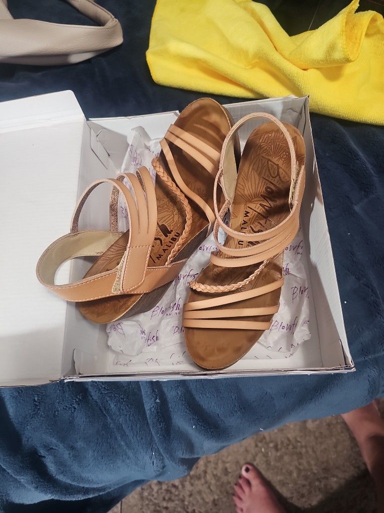 Sandals Wedge Heel