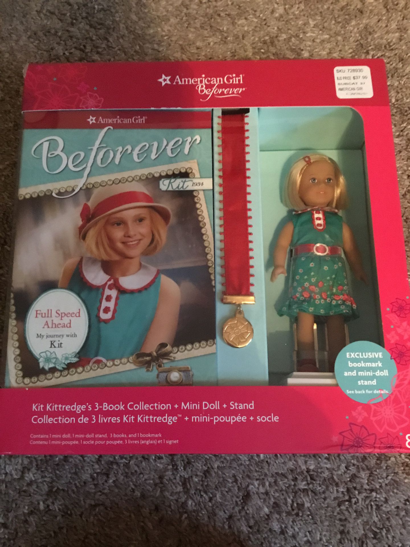 American girl kit 3 book collection NEW