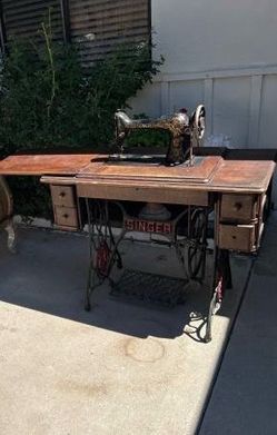 Antique sewing machine