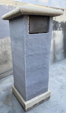 Mailbox - Concrete 
