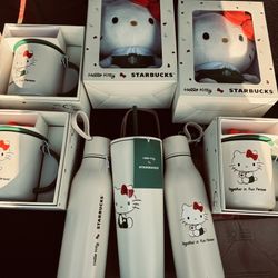Hello Kitty x Starbucks 2025 Holiday Collab Limited Edition 