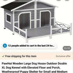 Two Room Dog House