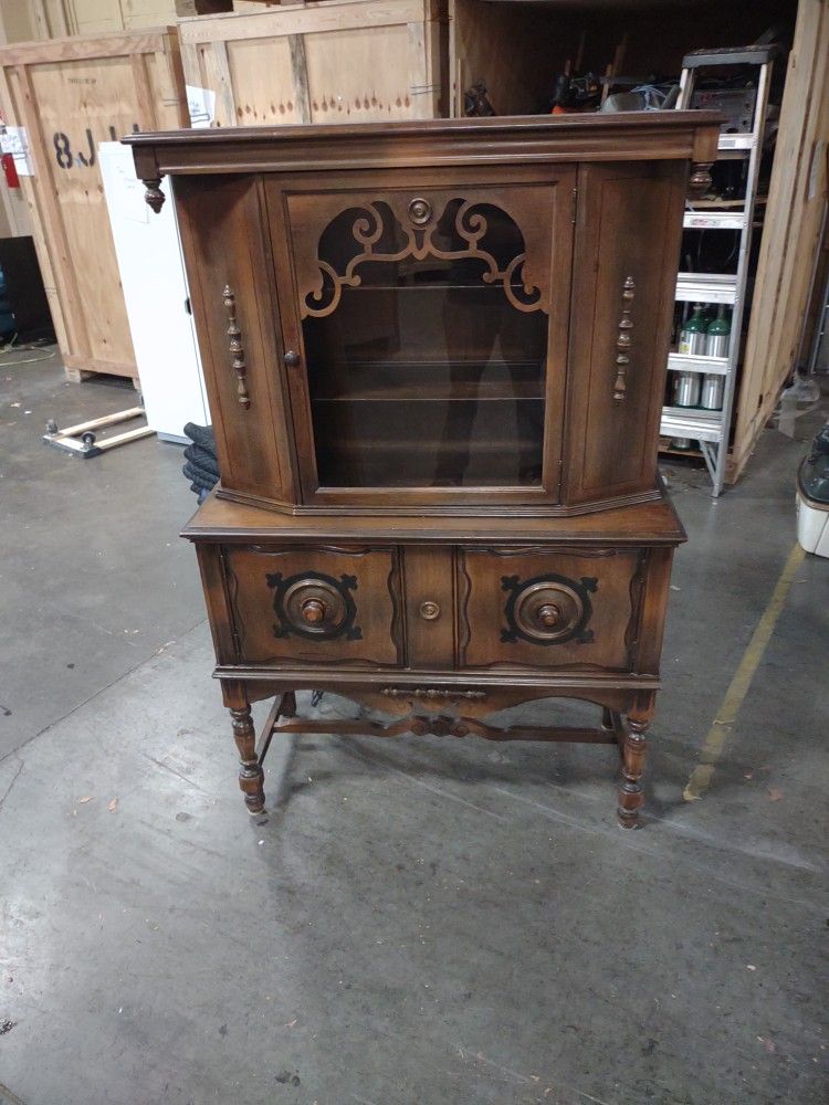 Ornate Display Cabinet