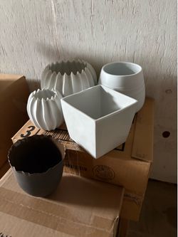 Porcelain Planters