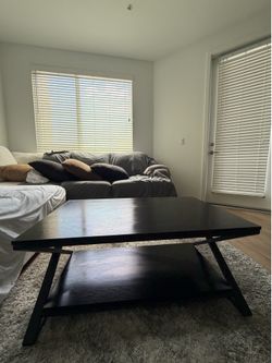 Black table