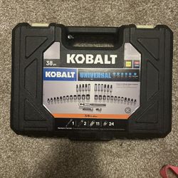 Kobalt 38 pc. Universal 3/8-in drive 