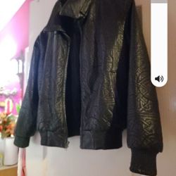 Boys Genuine Leather Jacket Size 12/14