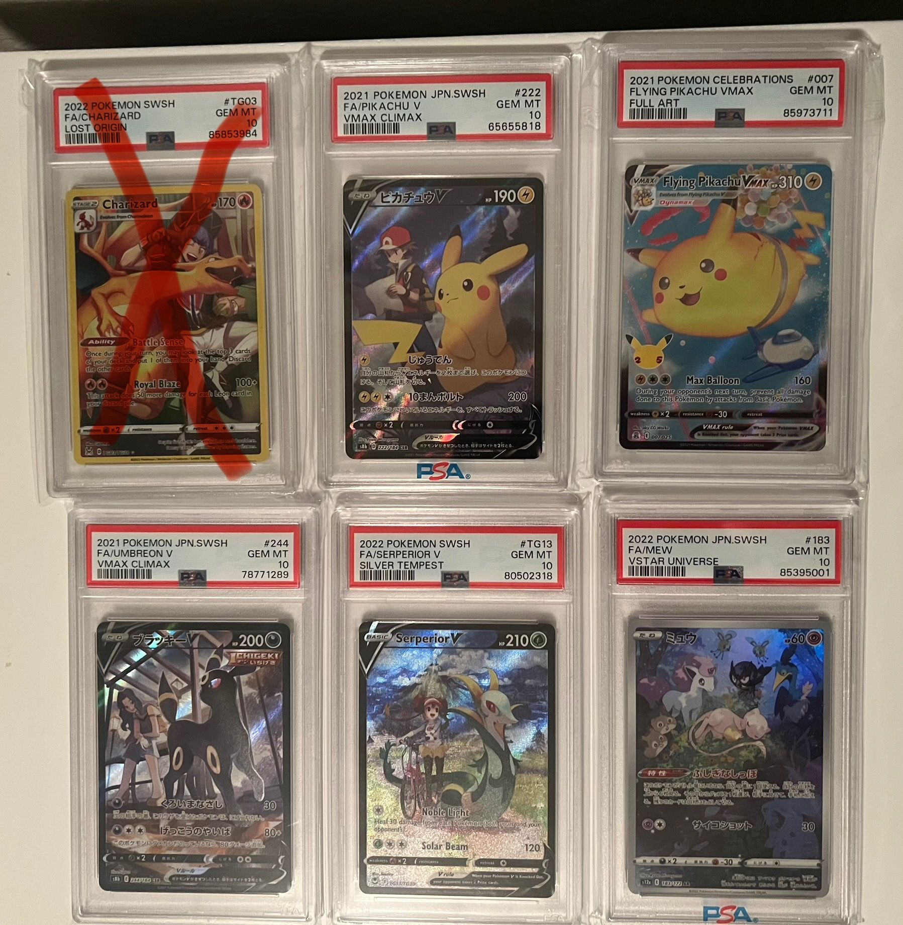 POKÉMON PSA SLABS FOR SALE