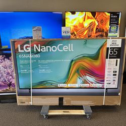 65”LG Nano80 4K Smart Tv