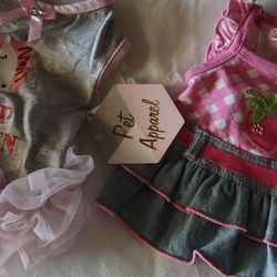 Pet Small Size X 2 Clothes 