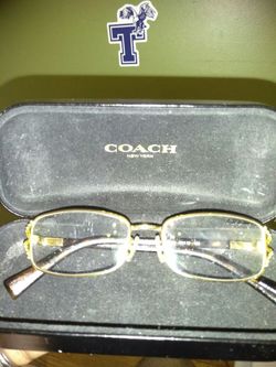 Real coach eyeglasses