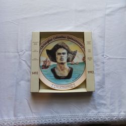 1492 Christopher Columbus Collectors Plate
