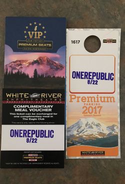 One Republic Tickets