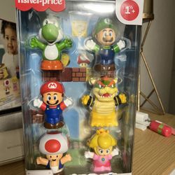 fisher price super Mario little people
