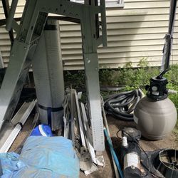 Free pool - pump & filter 150 Or Best Offer 