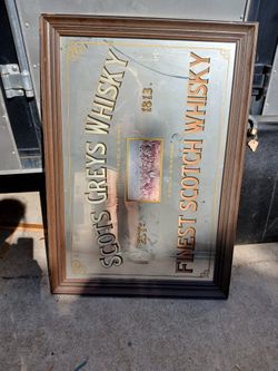 Scots Grey's Whiskey Mirror