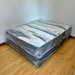 For sale ❤️  Full Size New Mattress & Box spring Needs Gone For Sale