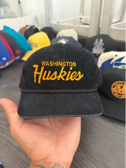 Vintage Huskies Corduroy Hat