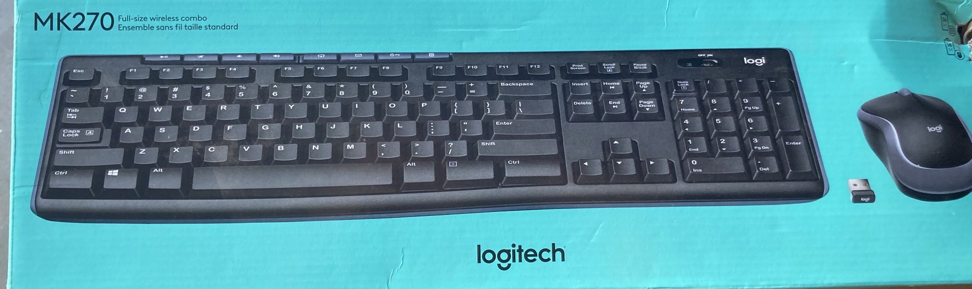 Wireless Keyboard And Mouse - New