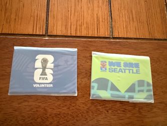 Official FIFA World Cup 2026 Volunteer Magnet – Seattle Host City – New