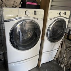 🔥 Whirlpool Duet Washer & Dryer Set – Works Perfect – $400  🔥 
