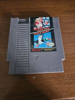 Super Mario Bros/Duck Hunt NES Cartridge
