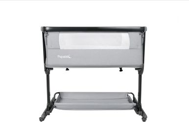 4-in-1 Baby Bassinet with Playard Extension Papablic