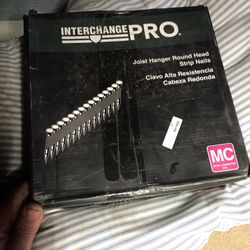 Joist Hanger Round Head Strip Nails 40$ And 40$for The Bracket 