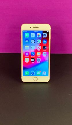 Gently used 32 GB Rose Gold iPhone 7 plus