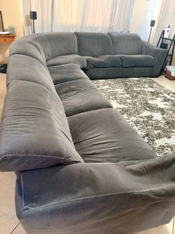 L shaped sofa