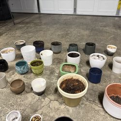 Lot of Pots