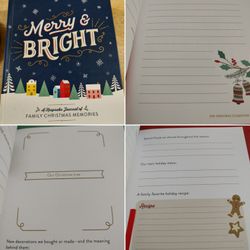 Merry & Bright keepsake hardcover book $5 each