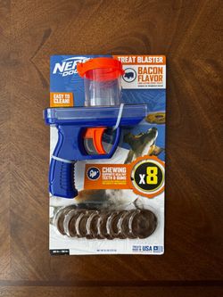 Nerf Dog Toys Treat Blaster Fetch Dog Toy