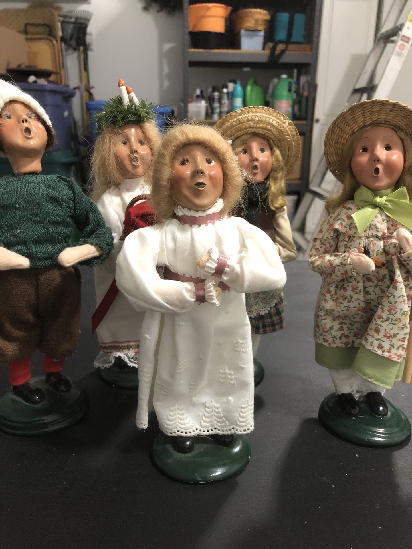 Byer Choice Teenage Carolers $12 Each