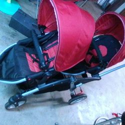 Tantem Contours Double Stroller 