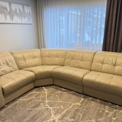 Leather ReclinerCouch