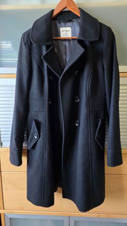 Women's Old Navy Peacoat, Black, Size: Medium