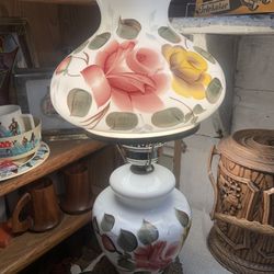 8x23 vintage GONE WITH THE WIND LAMP. 85.00  Johanna at Antiques and More. Located at 316b Main Street Buda. Antiques vintage retro furniture collecti