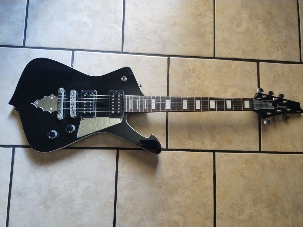 Ibanez PSM10 Paul Stanley Signature Iceman Mikro kiss Guitar