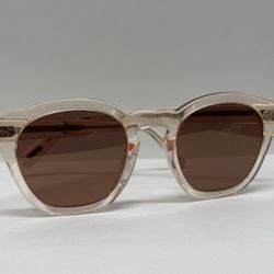 Oliver Peoples Boudreau L.A. Light Silk Sunglasses OV538SU 1652E4 Italy. 