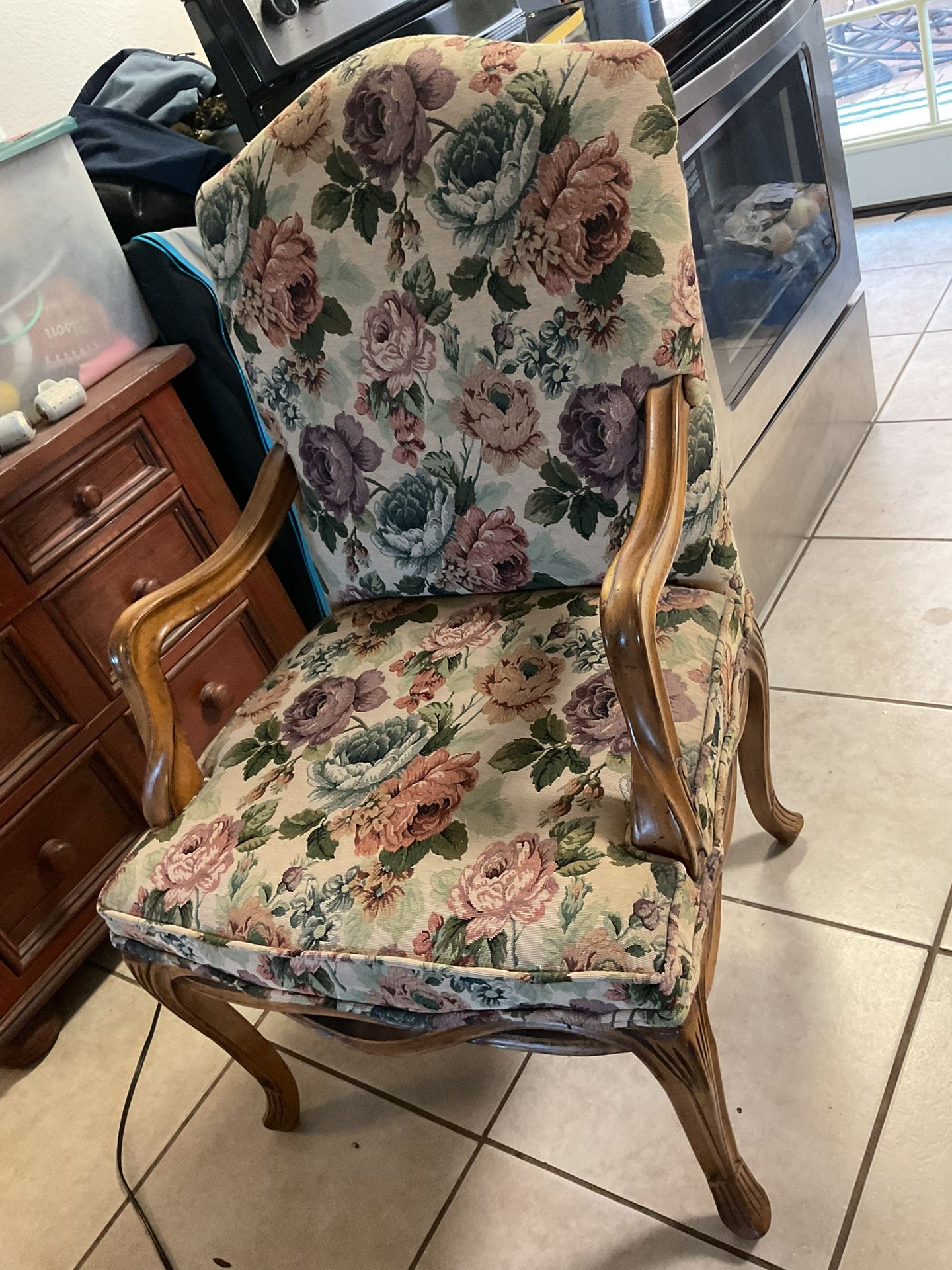 2 Chair Set - High Back And Armchair