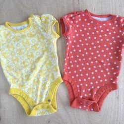 Baby Girl Old Navy 3-6 Months Bodysuit Bundle 