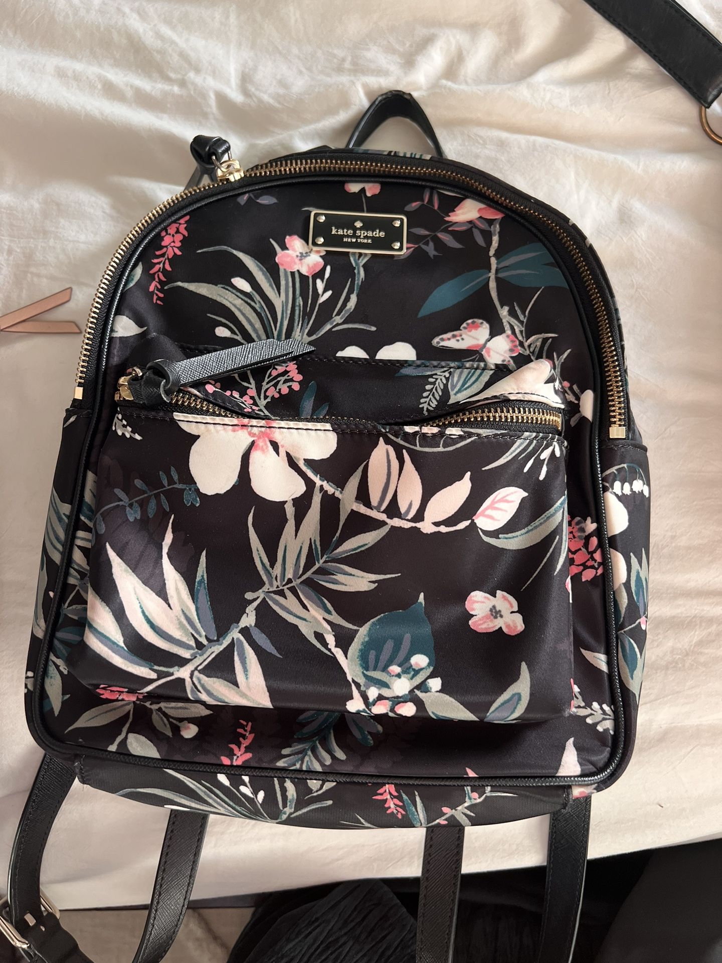 Kate Spade Floral Backpack