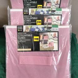 2 PACK COLLAPSIBLE CUBES