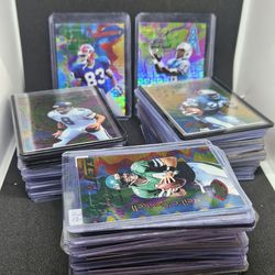 1996 Playoff  Illusions cards lot of 85