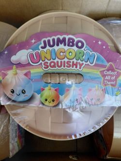 Jumbo Unicorn Squishy Toy