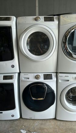 Samsung Front Load Set - Energy Efficient & Sensor Dry