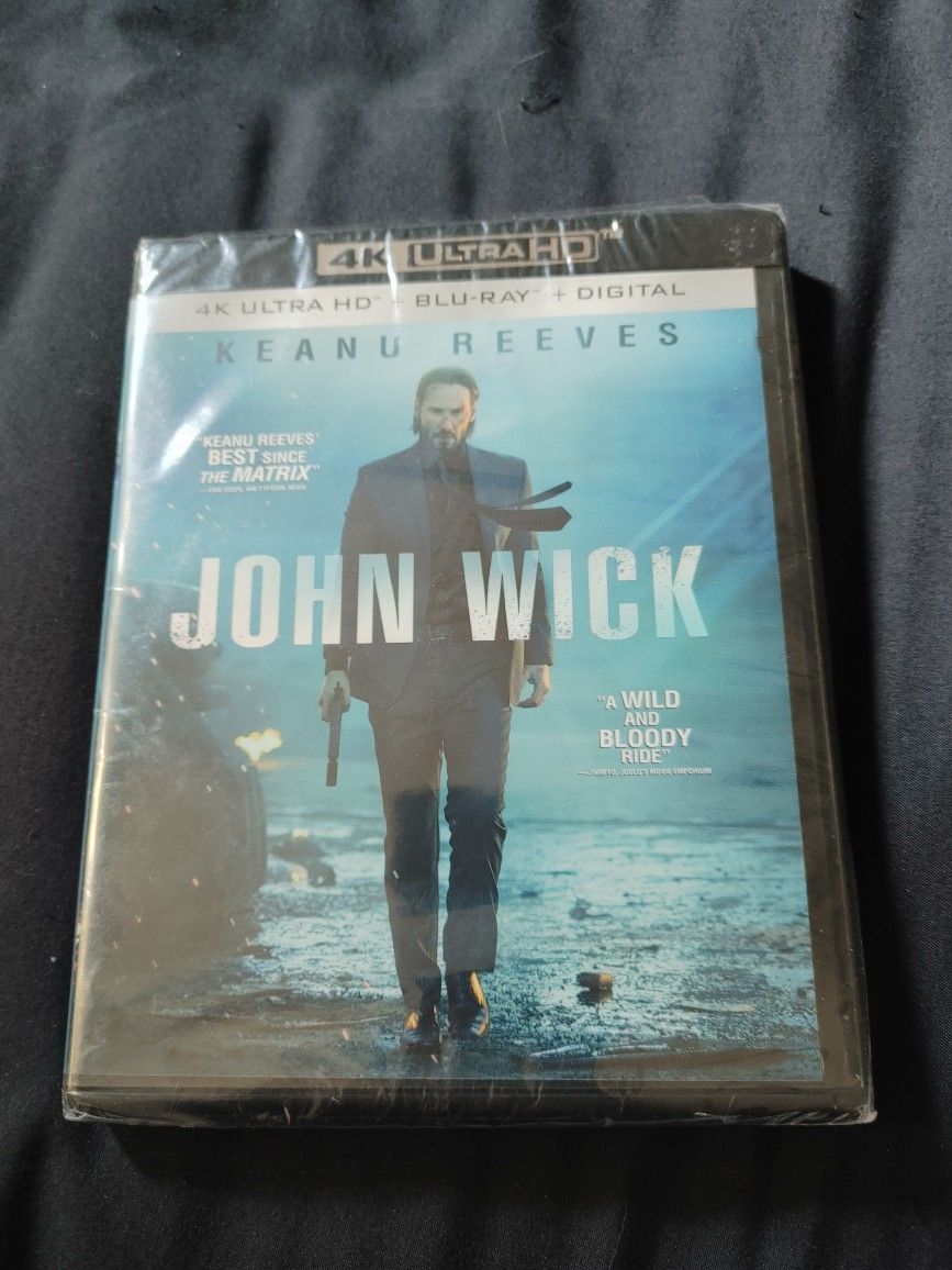 John Wick Blu-ray + Digital + 4k Ultra HD