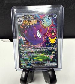 Gengar ex 154/128 Pokémon TCG Card