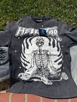 Hellstar Skeleton Graphic T-Shirt with Tags